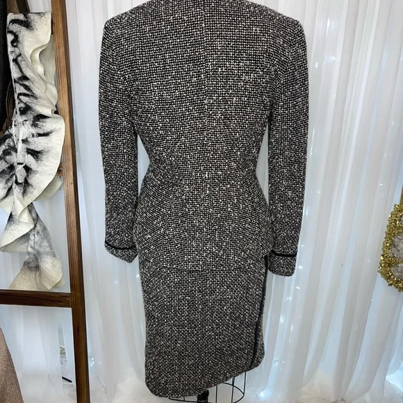 INC Tweed Suit 2 piece skirt and blazer set - Picture 3 of 6